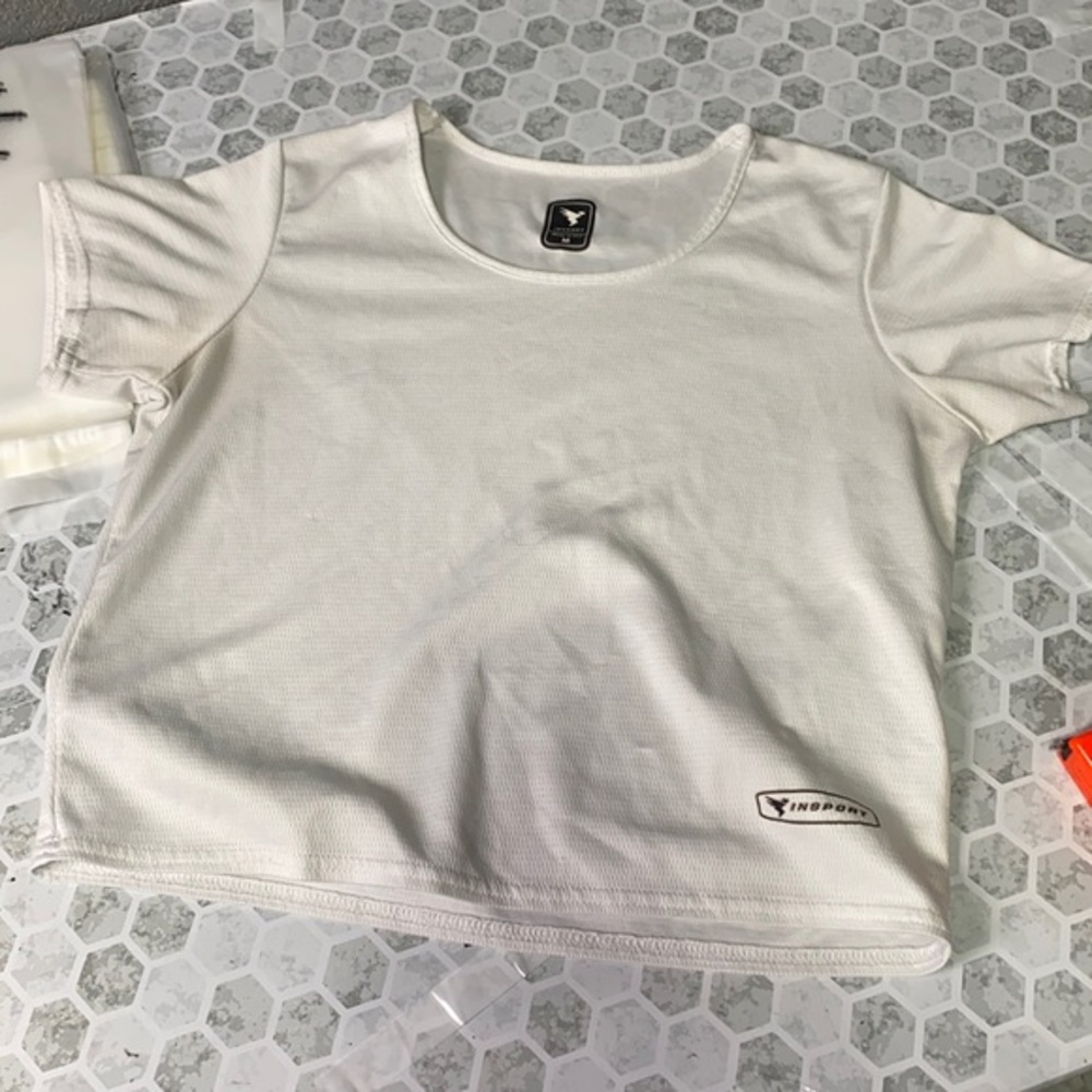 Insport Medium Short Sleeve Cropped T Shirt